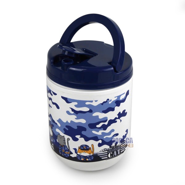 2 liter water bottle, mixed color, military pattern, standard pro