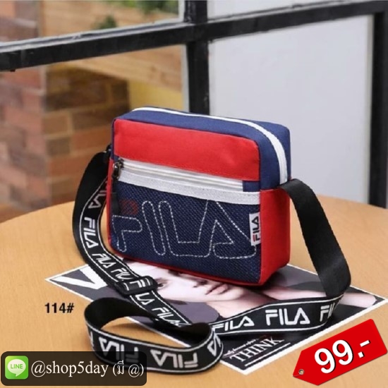 🔥กระเป๋าแฟชั่น สะพายข้าง Fila ฟิล่า No.flla 99-B