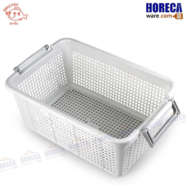 ตะกร้าอเนกประสงค์มีหูจับ 28x40x17 ซม. ตราปลายิ้ม