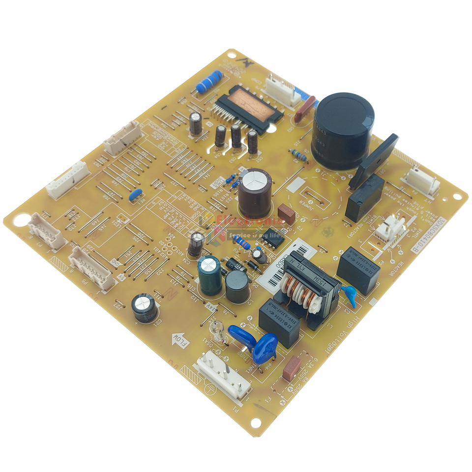 แผงบอร์ดตู้เย็น TOSHIBA(โตชิบา)รุ่น*GR-A25KU/GR-A25KS*อะไหล่แท้*ใช้ได้กับทุกรุ่นที่ทางร้านระบุไว้*ใช้เฉพาะเบอร์คอมเพรสเซอร์GMCC