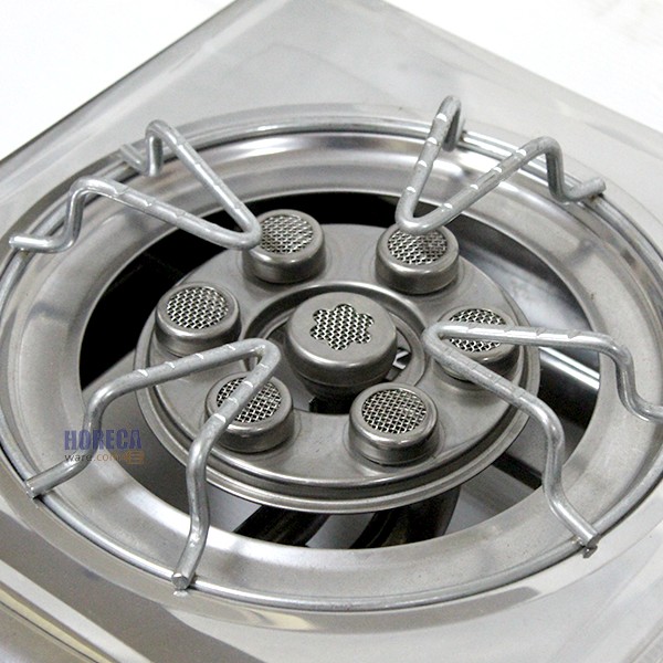 เตากล่องสเตนเลส หัวเดี่ยว ขาลวด หัวT-260 ไทยฟลาวเวอร์