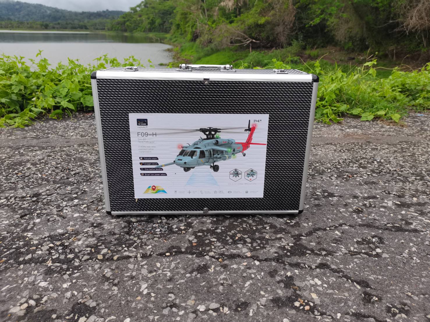 YUXIANG F09-H GPS FPV.เฮลิคอปเตอร์บังคับวิทยุ