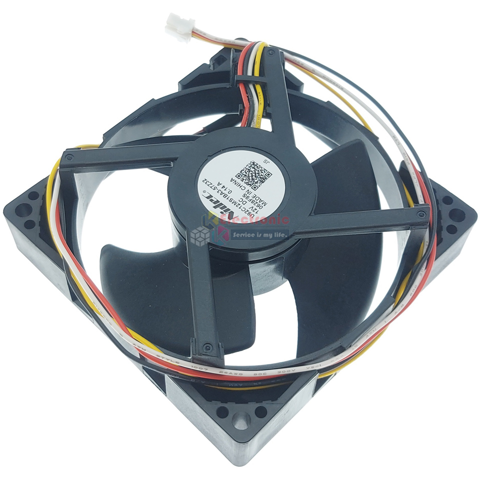 พัดลมตู้เย็นโนฟรอส HAIER-(ไฮเออร์)สำหรับรุ่น HRF-230M/HRF-260M*อะไหล่แท้ DC 12V 0.14A* U92C12MS1BA3-57Z32
