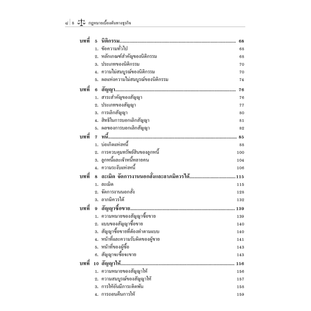 กฎหมายเบื้องต้นทางธุรกิจ (ศ.ดร.ทวีเกียรติ มีนะกนิษฐ) ปีที่พิมพ์ : สิงหาคม 2566 (ครั้งที่ 20)