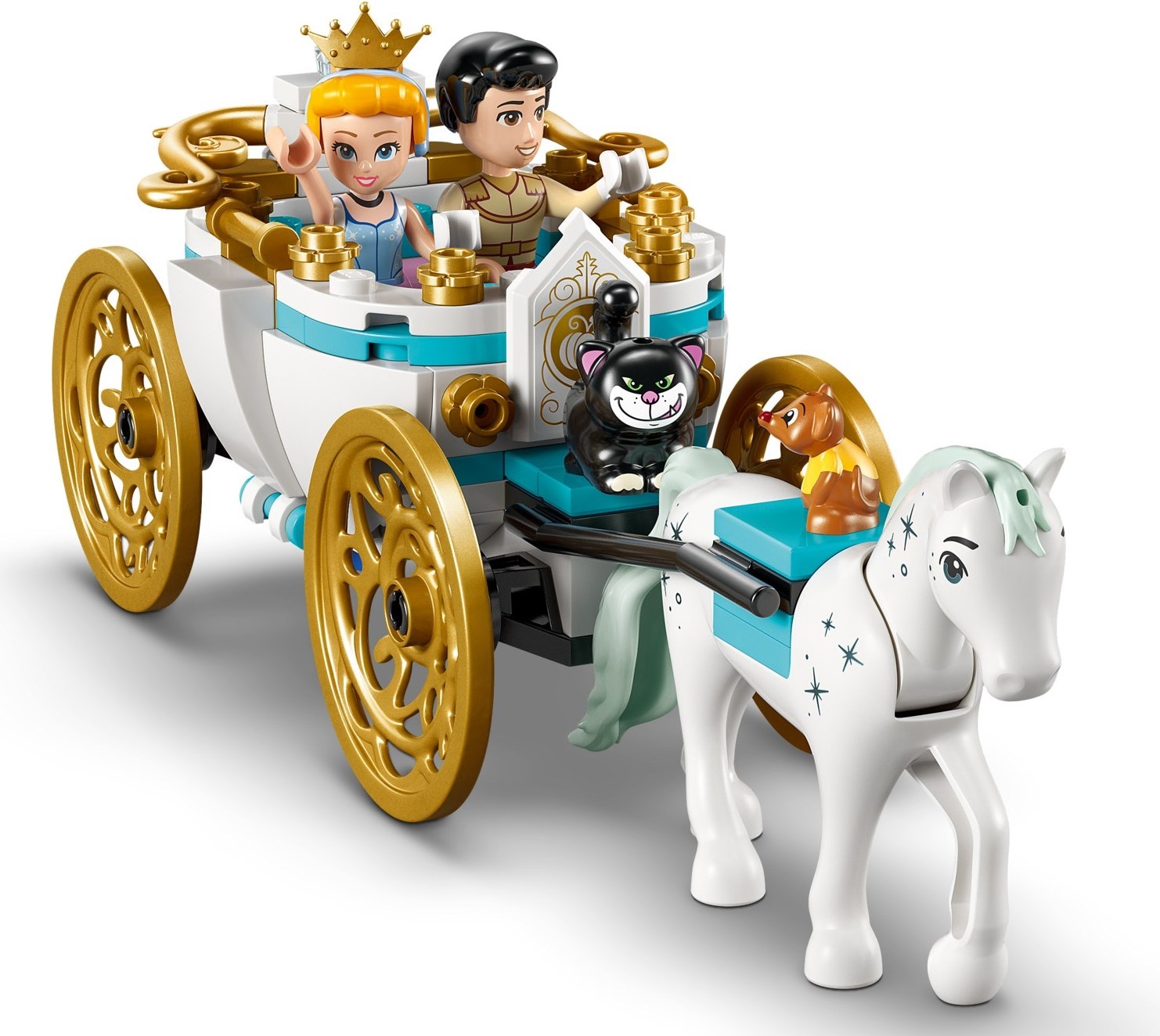 LEGO Disney เลโก้ 43275 Cinderella's Castle & Horse Carriage