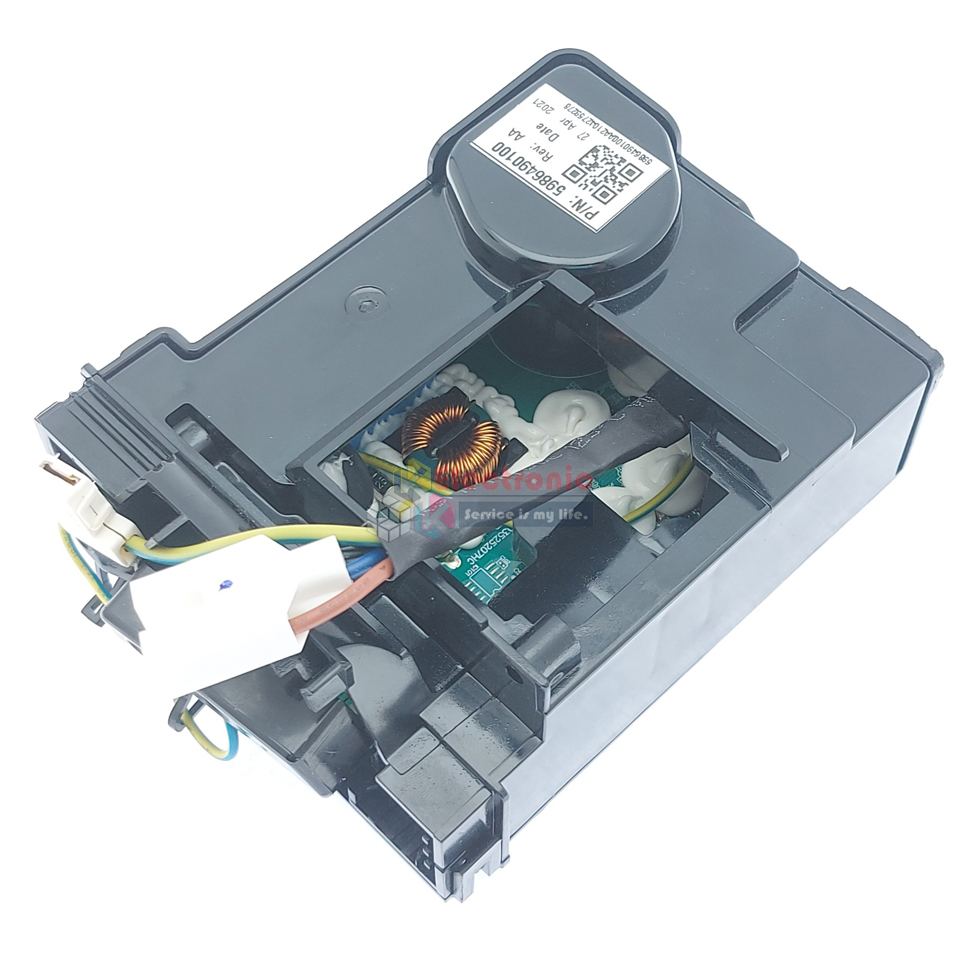 กล่องแผงสตาร์ทตอมตู้เย็น-BEKO/เบโค รุ่น*RDNT371I50V*อะไหล่แท้/บอร์ดสตาร์คอมตู้เย็น-BEKO/เบโครุ่น*RDNT371I50V *อะไหล่แท้
