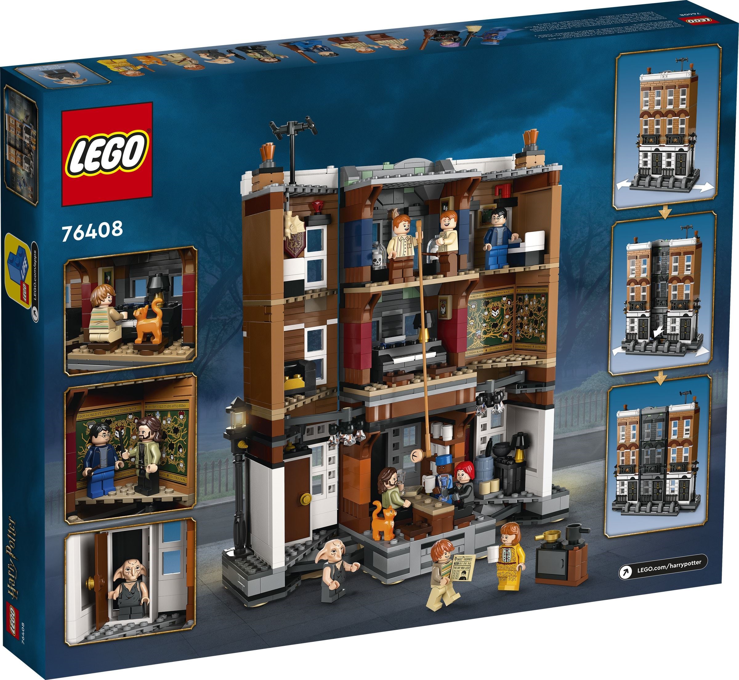 LEGO Harry Potter เลโก้ 76408 12 Grimmauld Place