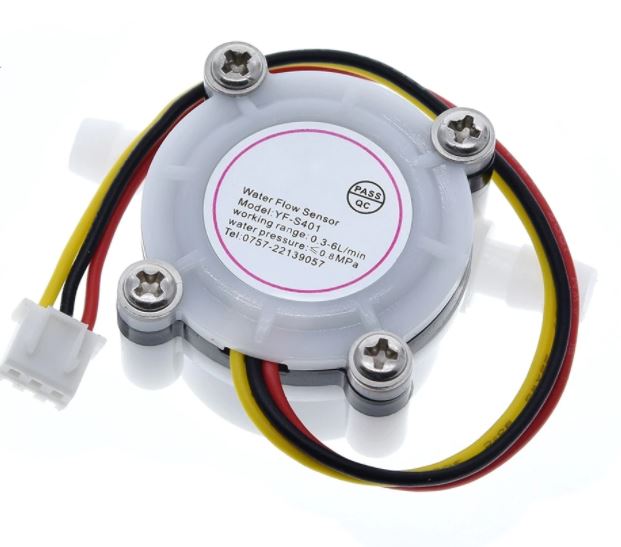 YF-S401 Hot Coffee Flow Meter Counter 0.3-6L/Min Water Flow Sensor วัดปริมาณน้ำ