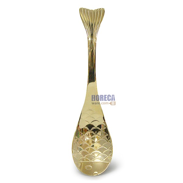 Small gold-colored Emperor Fish Spoon, Three S brand
