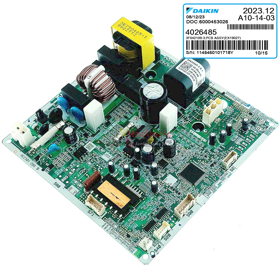 แผงบอร์ดแอร์คอยร้อนDAIKIN-ไดกิ้น รุ่น RKQ09UV2S-อะไหล่ใหม่แท้บริษัท #อะไหล่แอร์DAIKIN