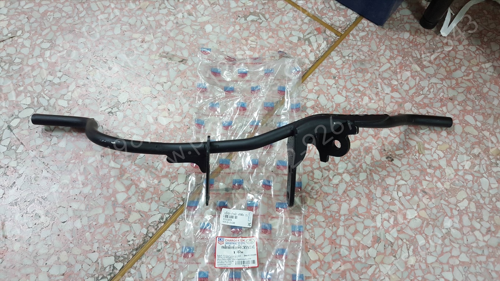 เหล็กพักเท้าหน้า CRYSTAL (T)