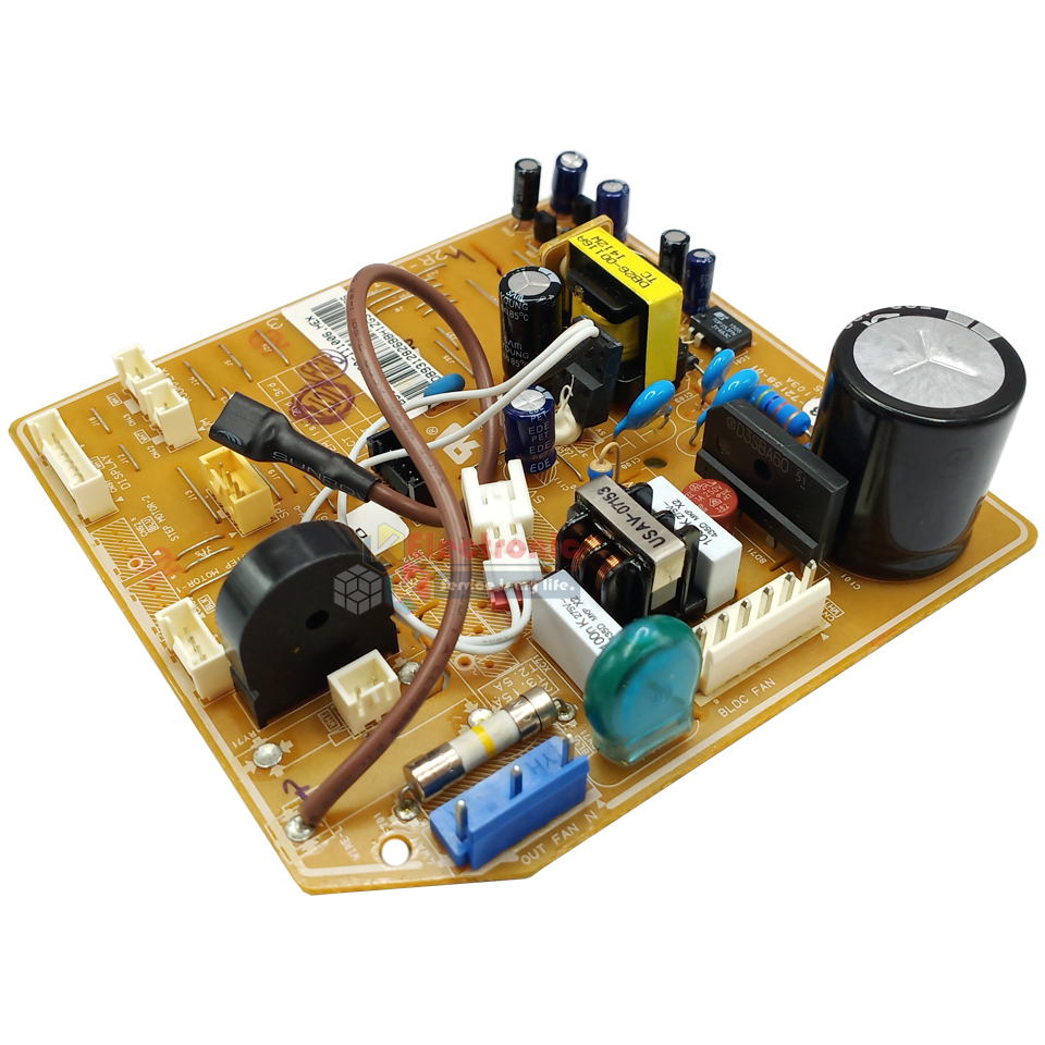 แผงบอร์ดแอร์คอยเย็น ซัมซุง Samsung-แผงควบคุมแอร์-DB93-12826B/อะไหล่แท้ สำหรับรุ่น- AR24FCSEFUUNST-พร้อมรายละเอียดการเซ็ทโค้ด