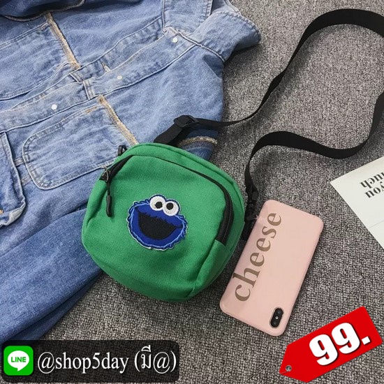 ⚡️กระเป๋าสะพายแฟชั่น น่ารักงานสวย EM 🤩 ELmo (เอลโม่)