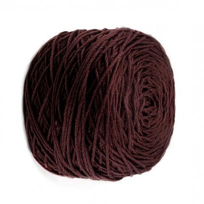 065-น้ำตาลเข้ม(สีพระ-กรักดำ) : คิดดี้ คอตตอนซัมเมอร์ เบอร์ 20 ( 50G.)