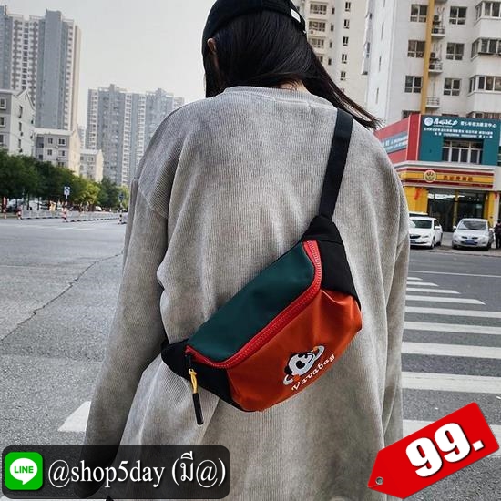 ♨️ กระเป๋าคาดอกเอว แนวแพนด้า ⚡️