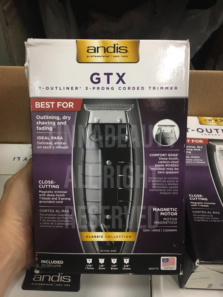 ปัตตาเลี่ยนกันขอบ Andis GTX (ไฟUSA 110V)