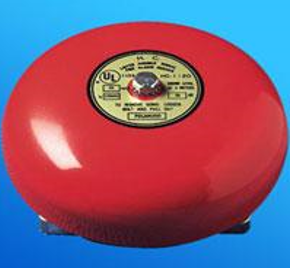 Alarm bell - กระดิ่งเตือนภัย ขนาด 6 นิ้ว ด้มาตรฐาน UL. รุ่น AIP ใช้ไฟ 220VAC - ใช้ไฟ 24VDC