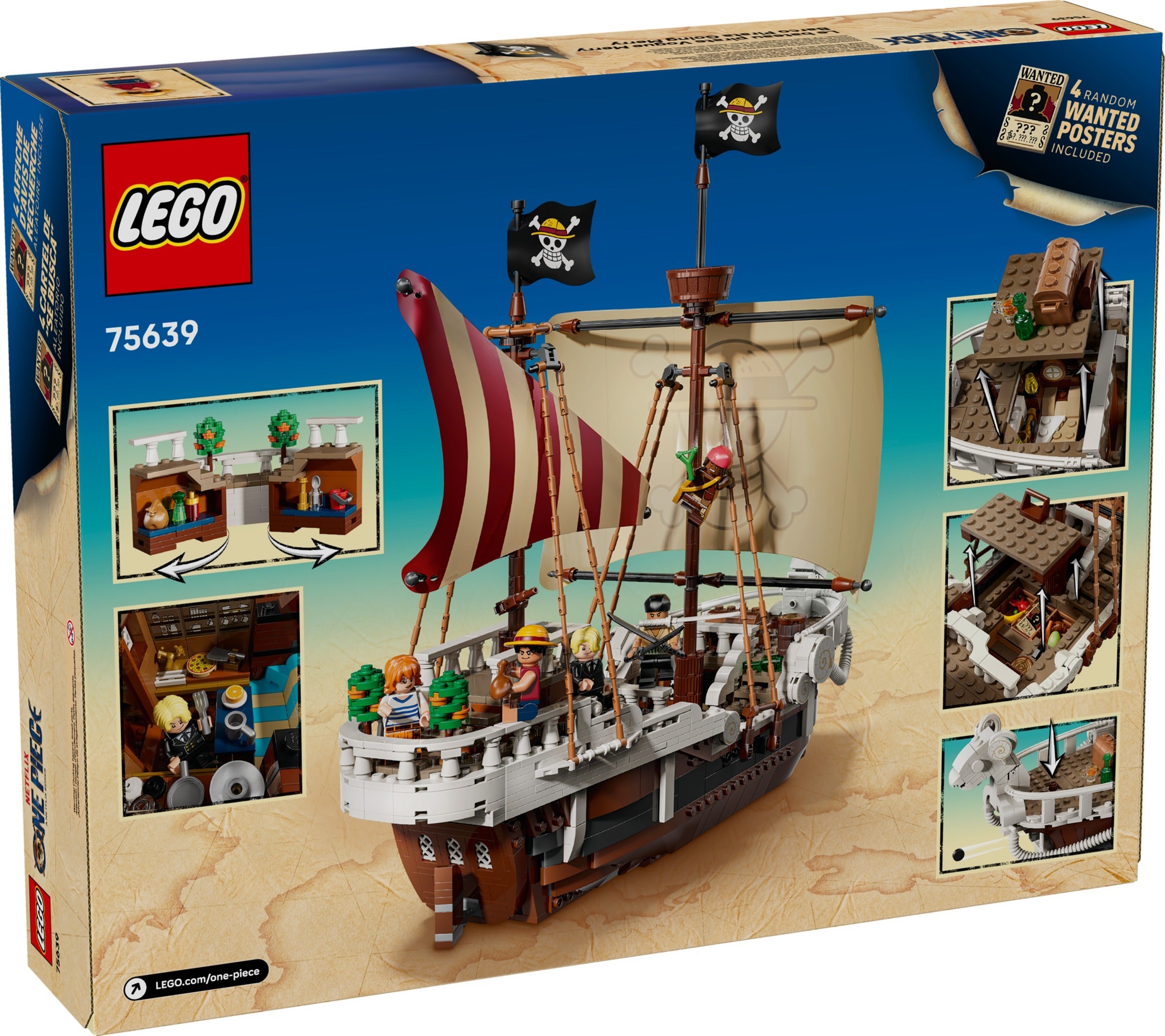 LEGO One Piece เลโก้ 75639 The Going Merry Pirate Ship