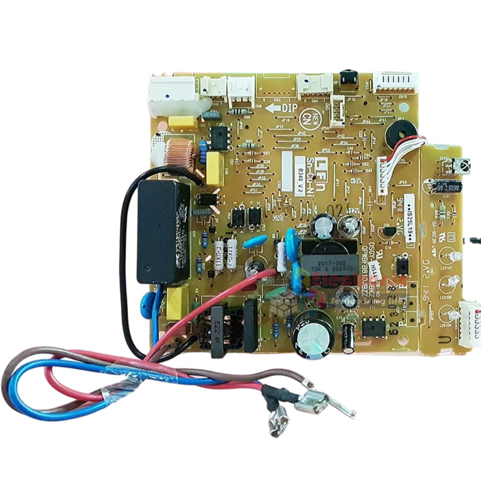 แผงบอร์ดควบคุมแอร์คอยเย็นSHARP-ชาร์ป รุ่น AH-XP18XMB-อะไหล่ใหม่แท้บริษัท