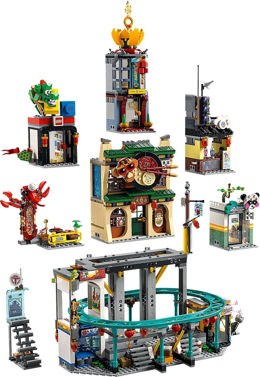 LEGO Monkie Kid เลโก้ 80036 The City of Lanterns