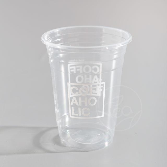 [ยกลัง 20 แถว] แก้วทรงสูง ทรงสตาร์บัค แก้วกาแฟพลาสติก แก้ว16ออนซ์ แก้วPP แก้วปาก95 แก้วชาไข่มุก แก้วพลาสติกสกรีนลาย บรรจุ 1,000 ใบ