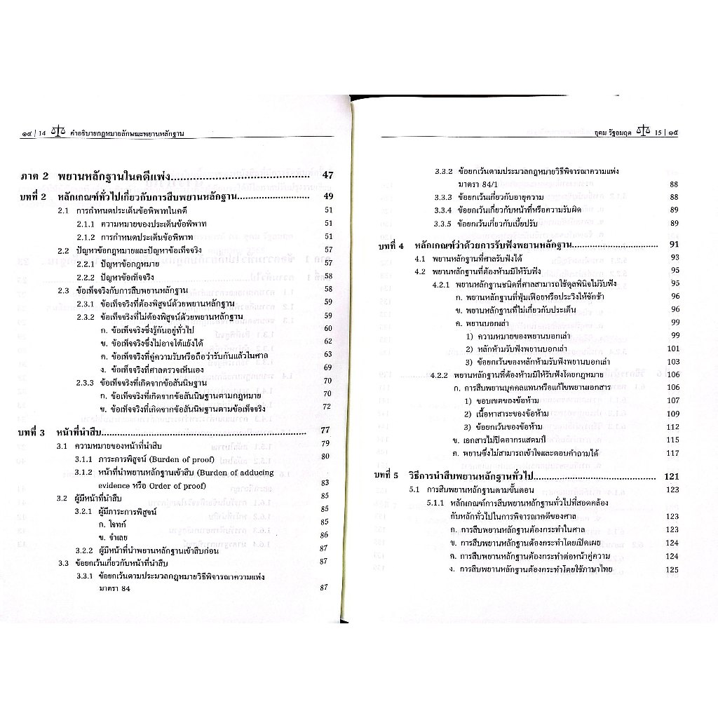 คำอธิบายกฎหมายลักษณะ พยานหลักฐาน (ศ.ดร.อุดม รัฐอมฤต) ปีที่พิมพ์ : มิถุนายน 2568 (ครั้งที่ 10)
