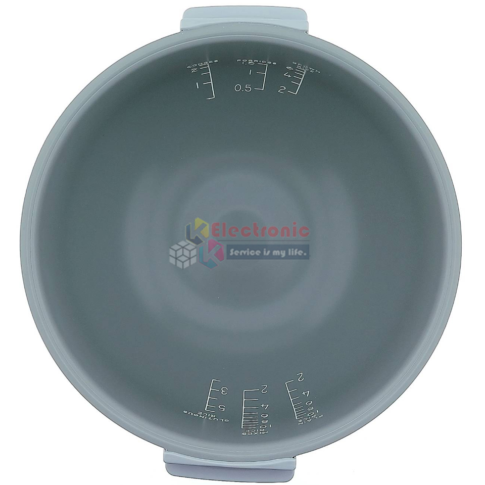 หม้อในSHARP/หม้อในชาร์ป รุ่น KS-COM10 ขนาด 1 ลิตร เคลือบเทปล่อนหุงแล้วข้าวไม่ติดหม้อ #หม้อในอะไหล่แท้SHARP #อะไหล่หม้อหุงข้าวแท้SHARP #KSCOM10