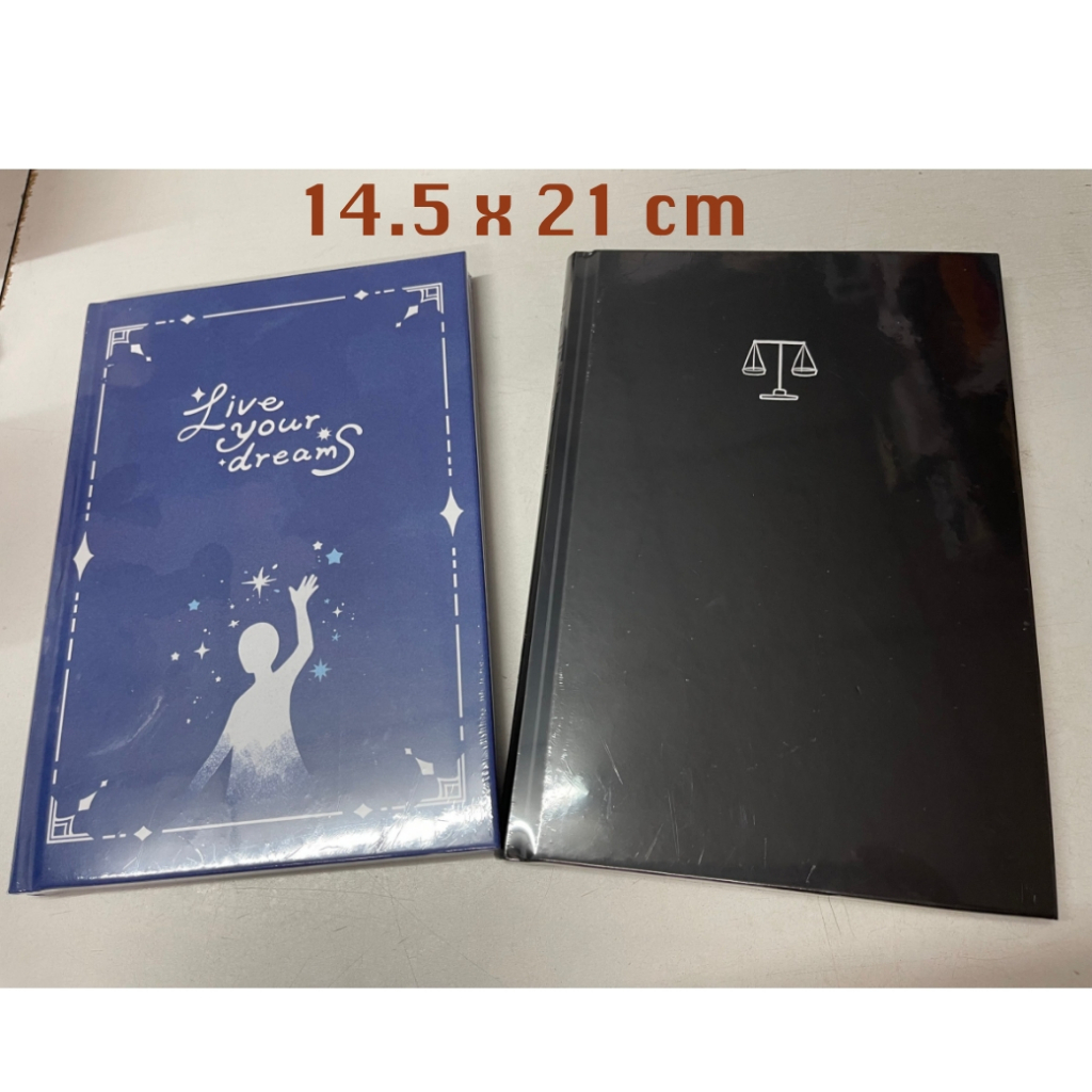 สมุดโน้ต LEARN LAW (กระดาษเปล่า ไม่มีเส้นบรรทัด) ใช้จดเคส จดคดีความ จดงานกฎหมาย จดไอเดีย [ ปกแข็ง สันโค้ง ] มี 2 แบบ