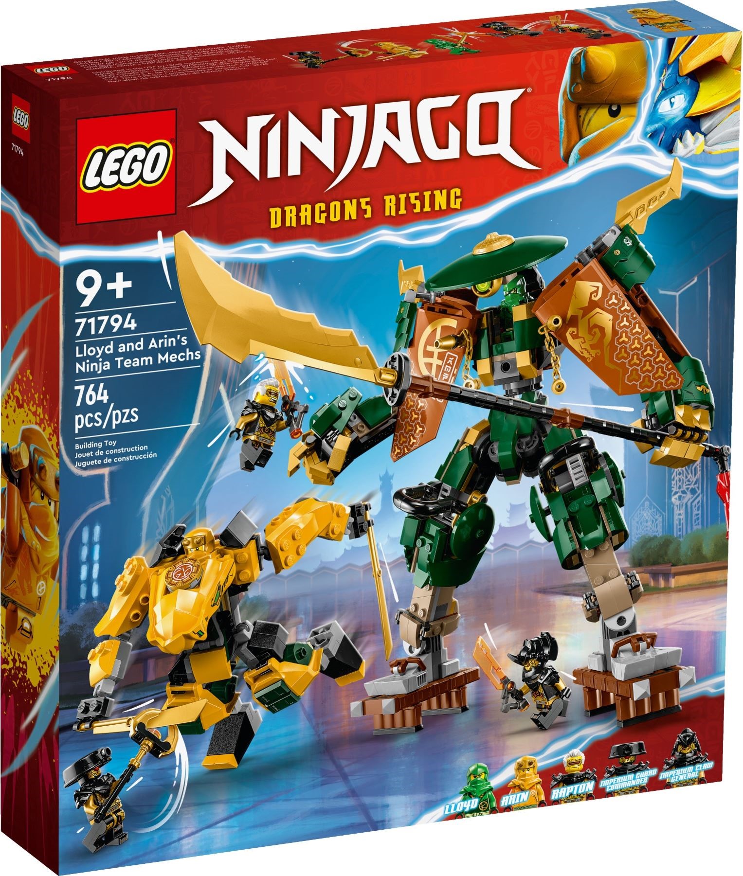 LEGO เลโก้ Ninjago 71794 Lloyd and Arin's Ninja Team Mechs