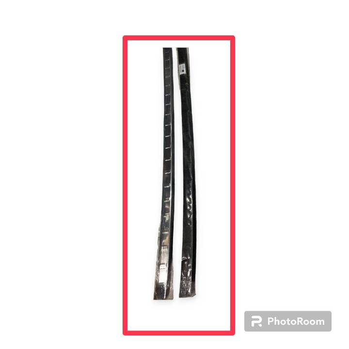 กันรอยท้าย รถตู้ 2019 ชุบโครเมียม แคฟล่า