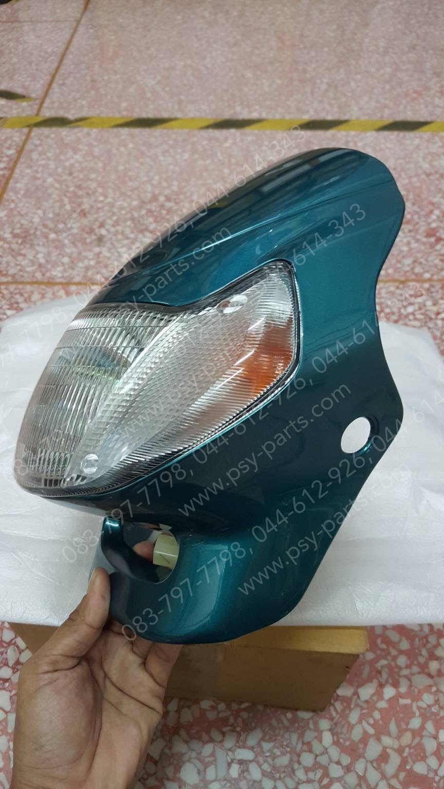 หน้ากากไฟหน้า SPRINTใหม่-RT 110 แท้ๆ สีเขียว (S47) 51810-21D30-834T, 51810-21D30T834