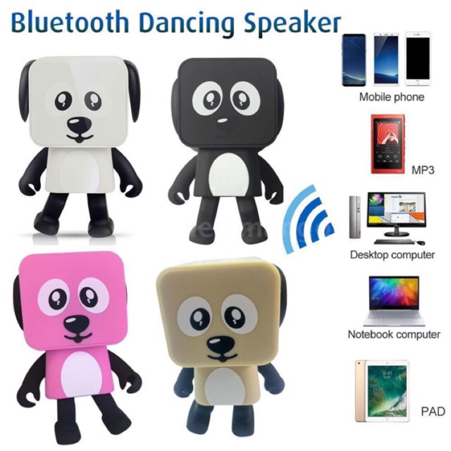 ลำโพงหมาเต้นได้ Dancing speaker dog