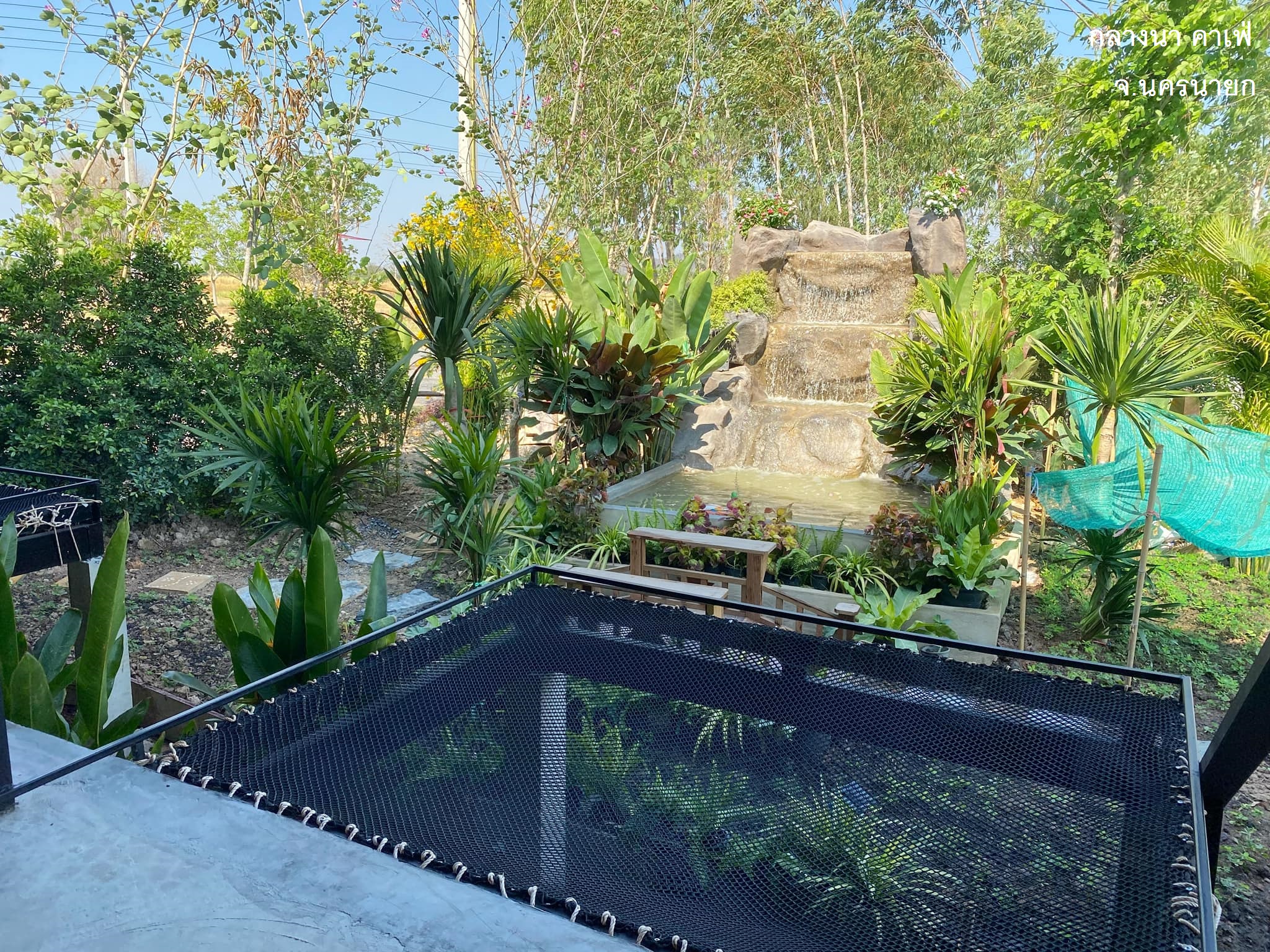 Hammock เปลตาข่ายนั่งเล่น ตาข่ายเช็คอินคาเฟ่ ตาข่ายกันตก