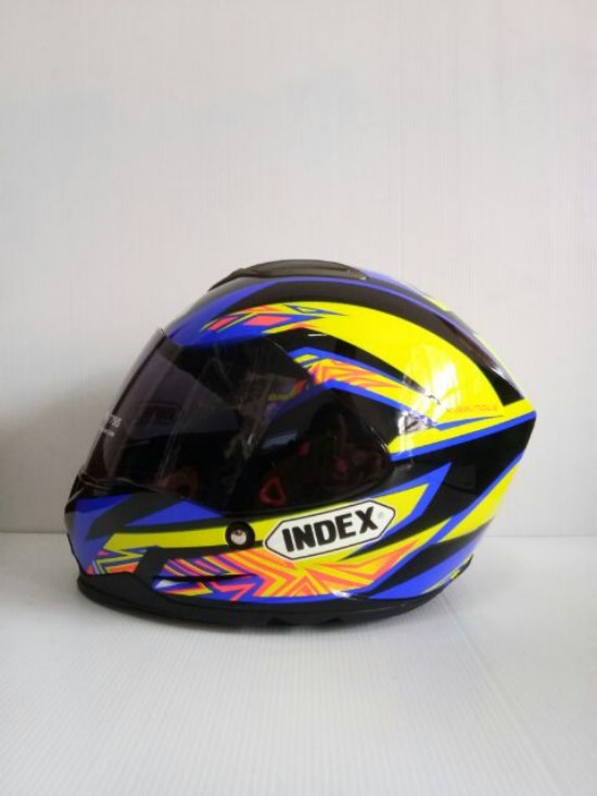 🔥หมวกกันน็อค Index Legenda เหลืองดำ