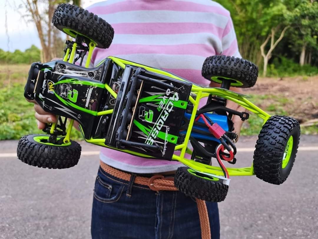 รถบักกี้บังคับวิทยุ WLTOYS 2.4GHZ 4WD 12428A RC ความเร็ว 50kmh ชุดพร้อมเล่น