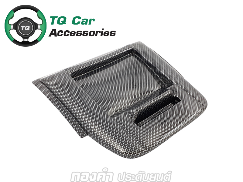 ถาดวางของคอนโซลหน้ารถตู้ Toyota Commuter,Ventury,Hiace สีดำ.เคพล่า.ลายไม้