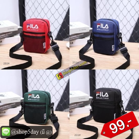 🔥กระเป๋าแฟชั่น สะพายข้าง Fila ฟิล่า No.flla 99-D