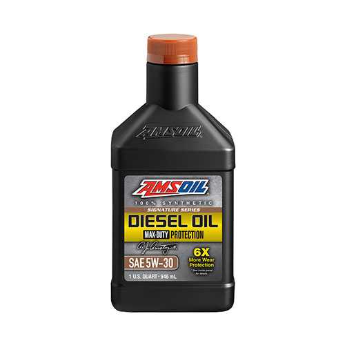 AMSOIL Signature Series Max-Duty Synthetic Diesel Oil 5W-30