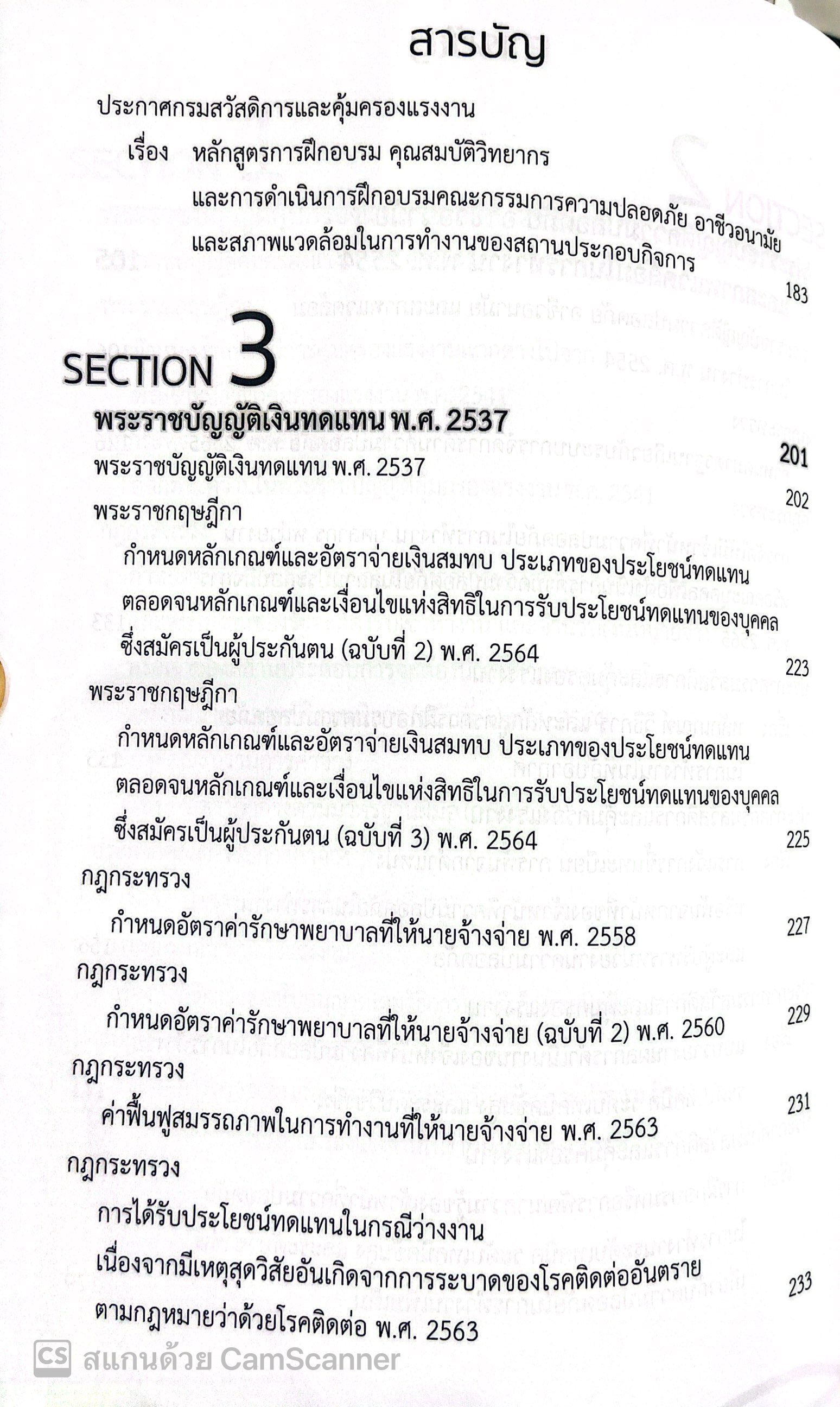 กฎหมายแรงงาน 2567 (พ.ร.บ.คุ้มครองแรงงาน พ.ร.บ.ประกันสังคม พ.ร.บ.เงินทดแทน) / สำนักพิมพ์ธรรมนิติ Labor Law