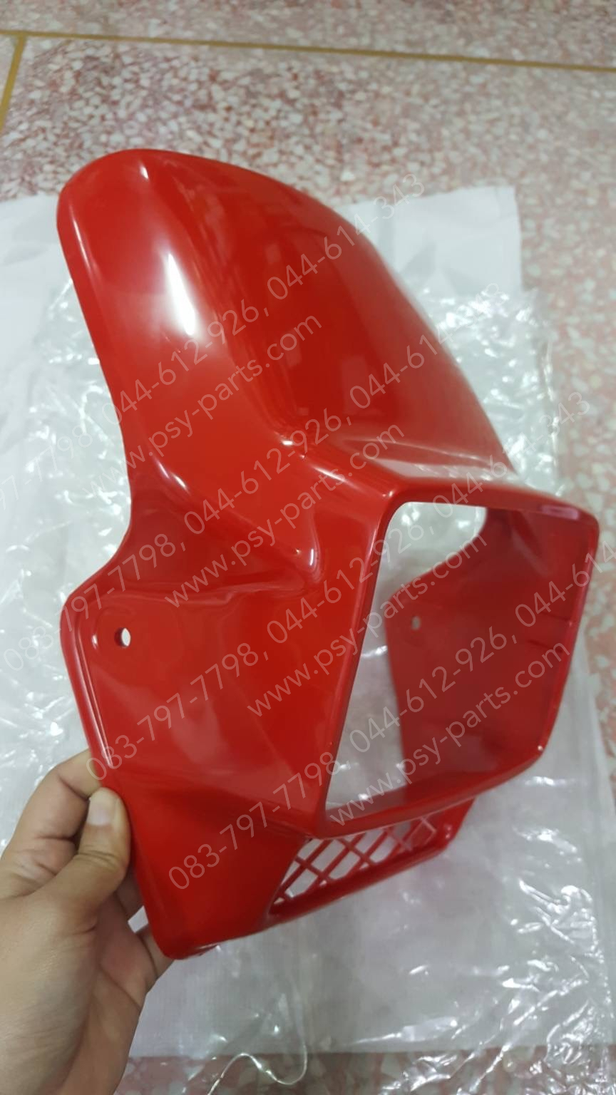 หน้ากากไฟหน้า MTX 125R แท้ๆ สีแดง 613A0-KE1-030ZD