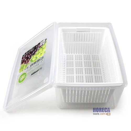 Food storage box + grid 8.9 liters LM-02 Keyway brand