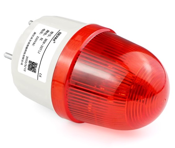 ไฟเตือน สีแดงกระพริบ BEM-2071 Light Alarm 12V Warning Light LED Strobe Light ไม่มีเสียง LTE-2071J