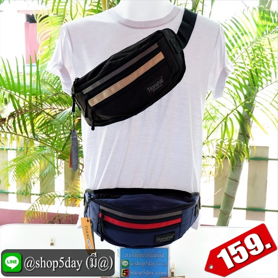 ✔️งานป้าย กระเป๋าคาดอก-เอว New Tianshill