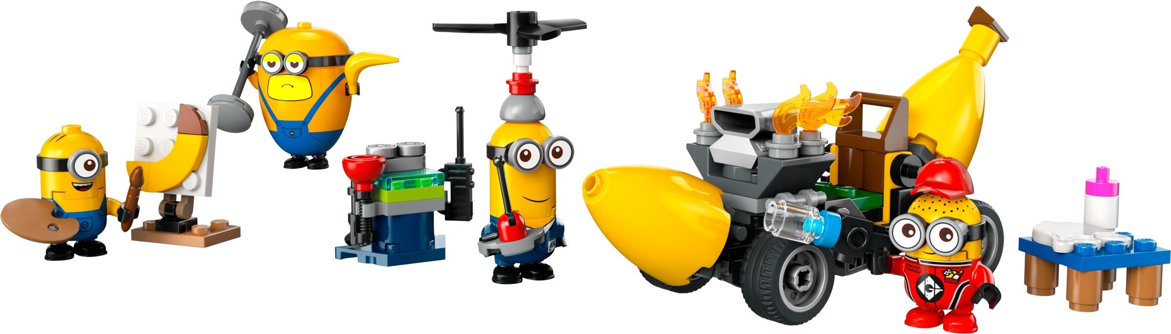 LEGO Minions THE RISE OF GRU DESPICABLE ME เลโก้ 75580 Minions and Banana Car