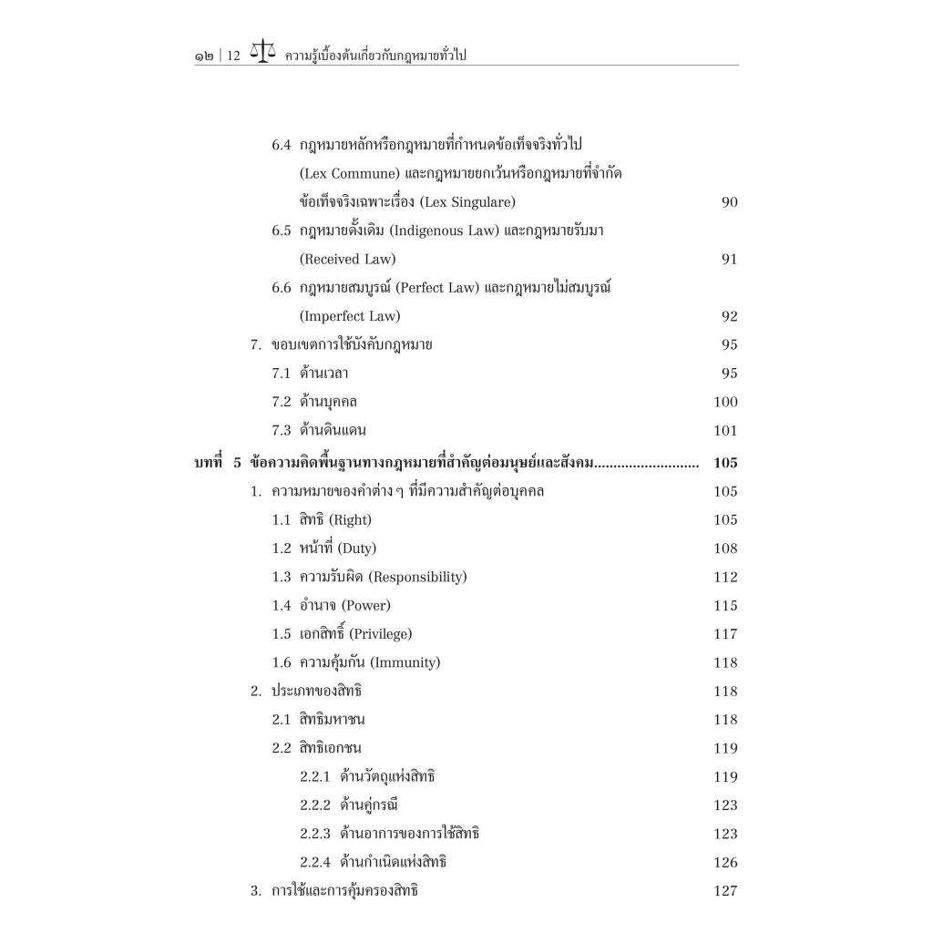 ความรู้เบื้องต้นเกี่ยวกับกฎหมายทั่วไป โดย : ศ.ดร.วิจิตรา (ฟุ้งลัดดา) วิเชียรชม ปีที่พิมพ์ : กุมภาพันธ์ 2567 (ครั้งที่ 4)