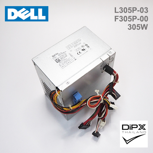 Power supply DELL 305W (L305P-03, F305P-00) 24pin small, 4pin, 4pin mini, 4sata (New)