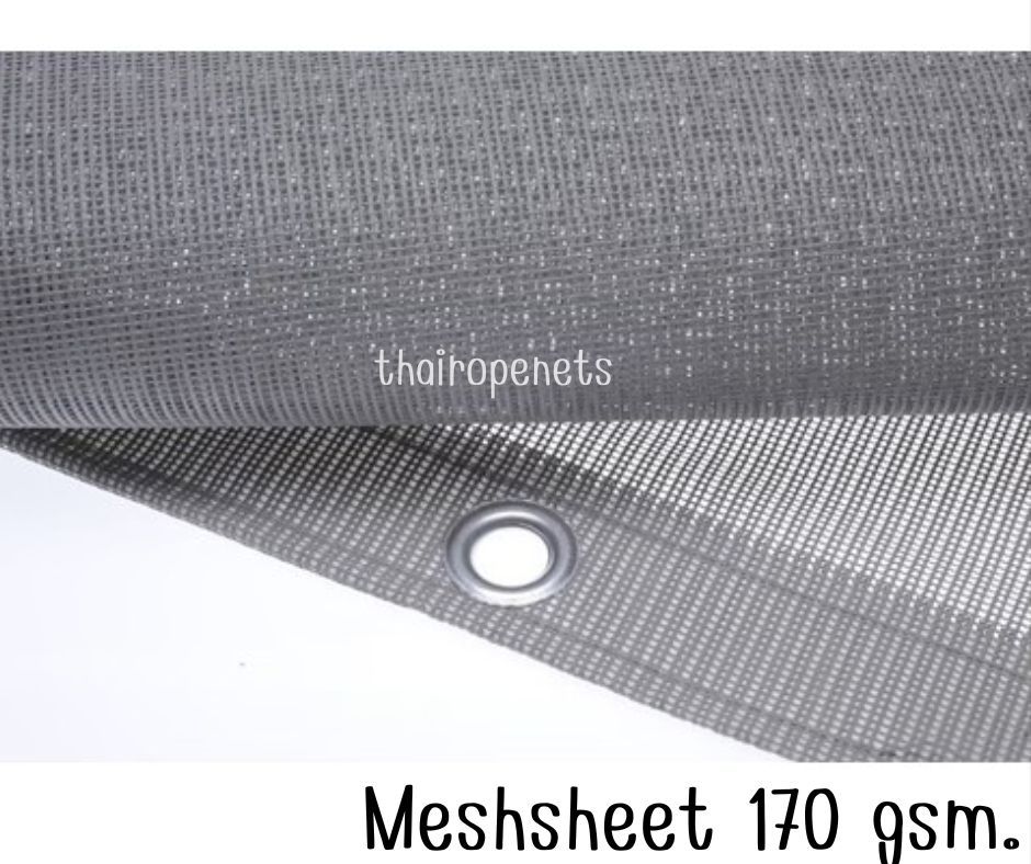 Mesh Sheet Safetynets เมทชีทตาข่ายกันตก ขนาด 1.88x50 m. มีความหนาให้เลือกหลายขนาด นำเข้าจากประเทศญี่ปุ่น ไม่ใช่สแลน แข็งแรงทนทาน ผลิตจากวัสดุ PVC Polyester ผสมสารป้องกัน UV