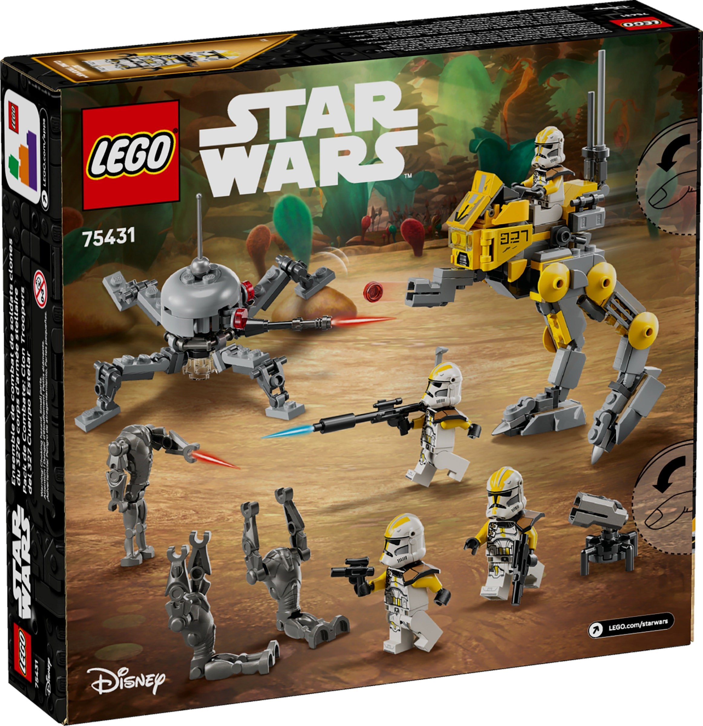 LEGO Star Wars เลโก้ 75431 327th Star Corps Clone Troopers Battle Pack