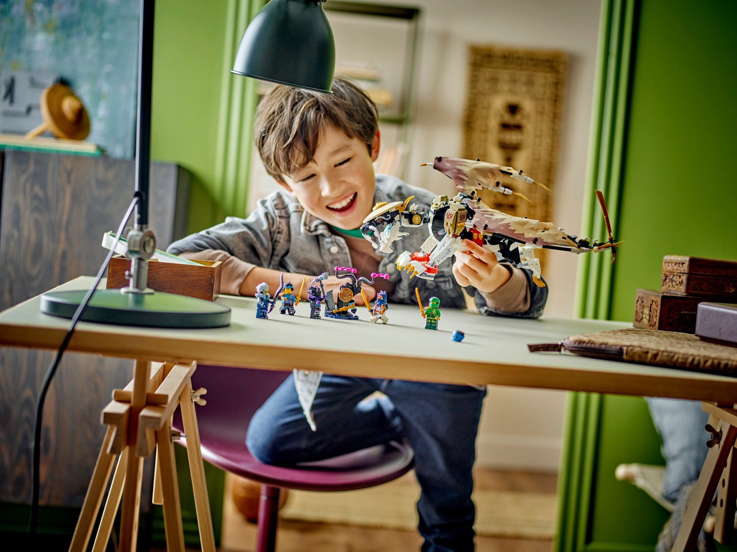 LEGO Ninjago เลโก้ 71809 Egalt the Master Dragon