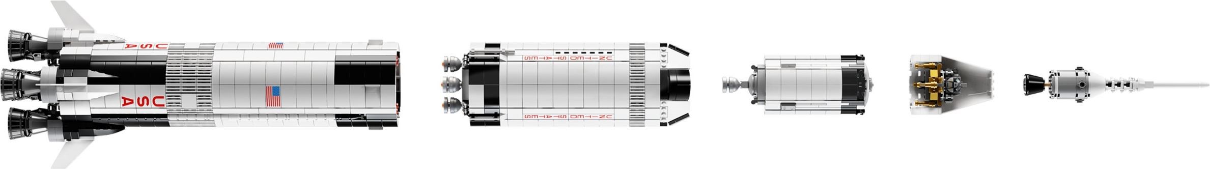 LEGO เลโก้ 92176 NASA Apollo Saturn V